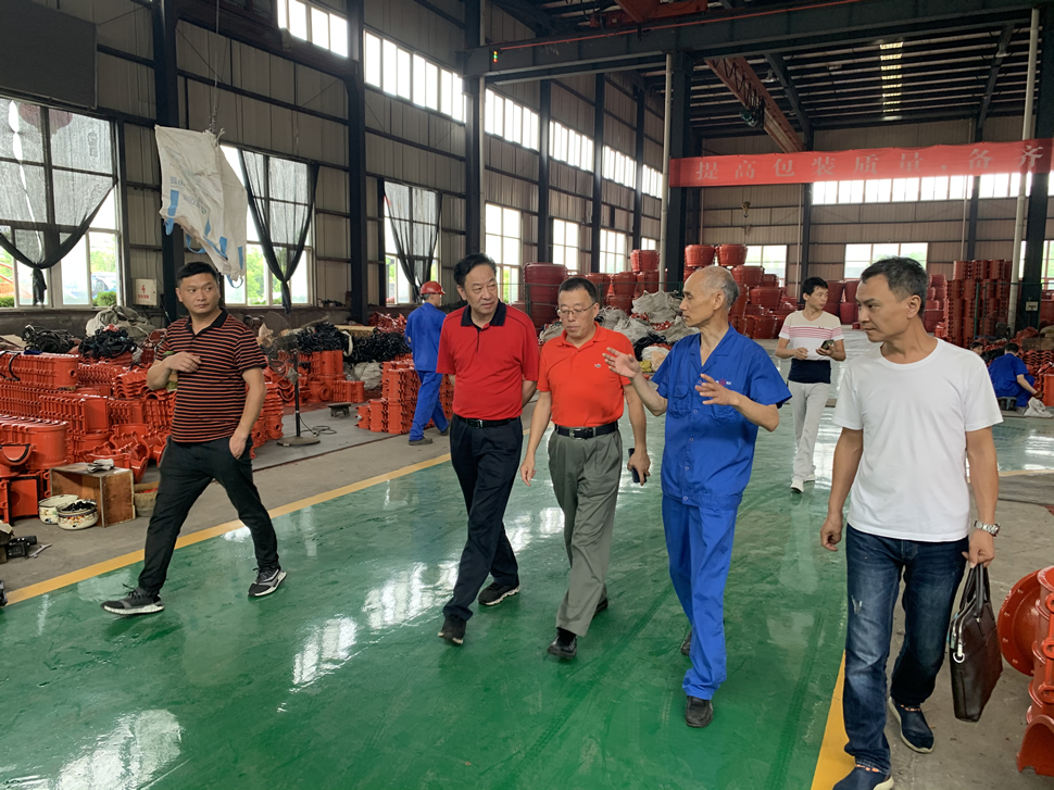 廣西水協(xié)會(huì)長楊建勞、秘書長鄭家榮來我司考察 座談 調(diào)研